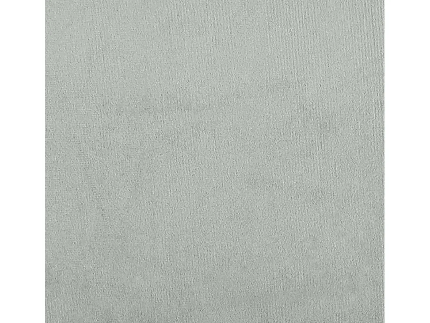 Sofá cama de 2 plazas con taburete terciopelo gris claro