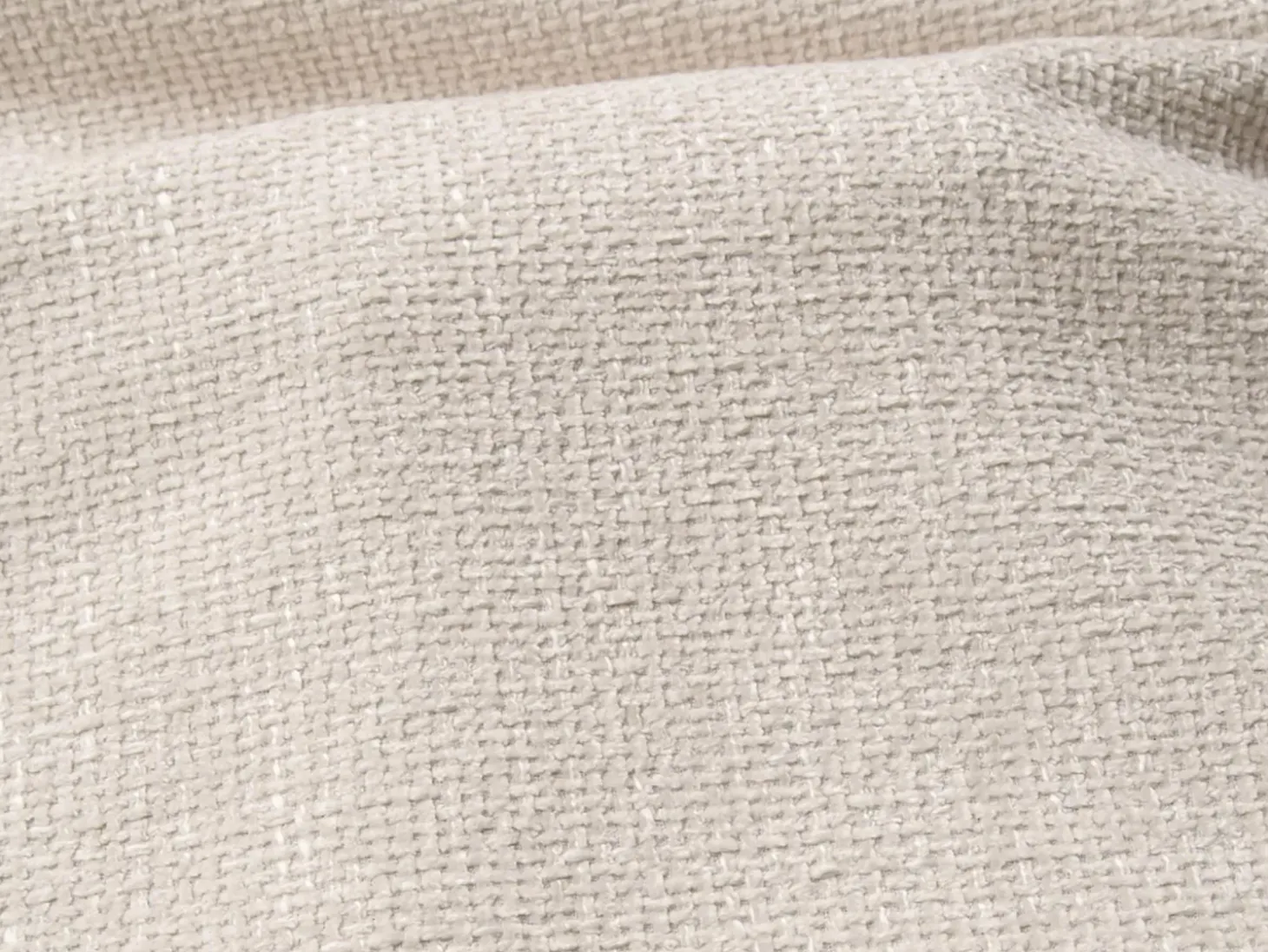 Sofá cama de 3 plazas en tela texturizada beige POGNIA