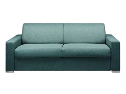 Sofá cama de apertura rápida 4p 22 cm tela - Color Azul CALITO