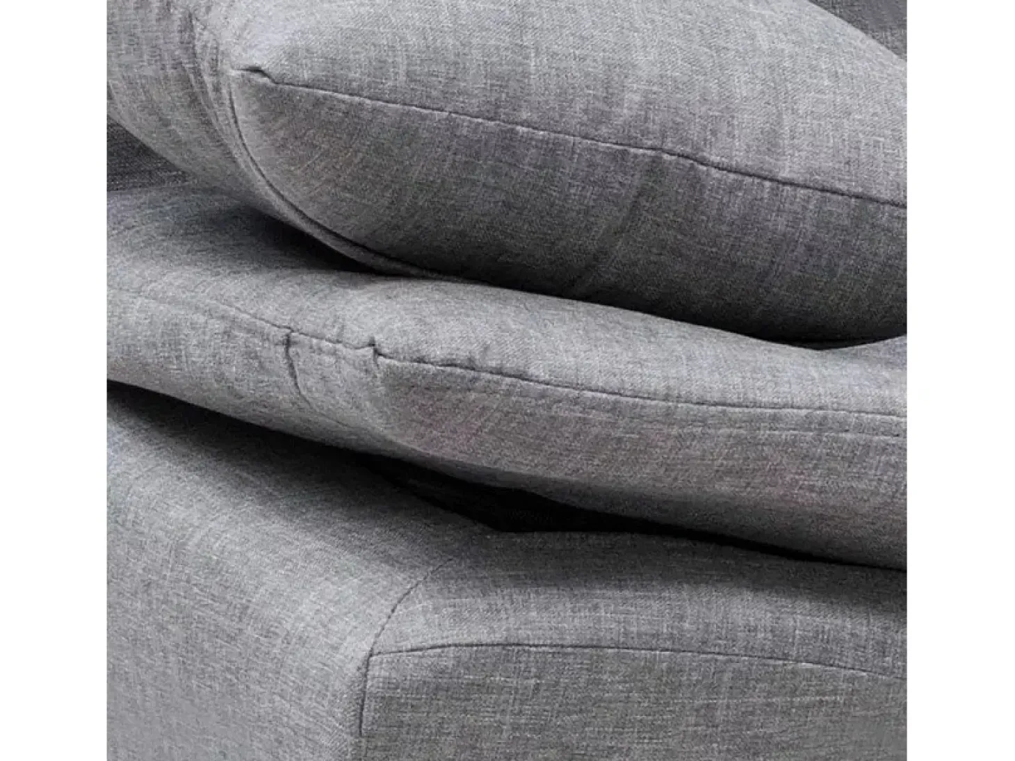 Sofá cama de microfibra de 2 plazas de diseño moderno Centenario - Gris