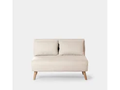 Sofá cama de Tela Beige 79 x 117- Noa