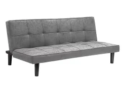 Sofá Cama Diseño En Tejido 2 Plazas para casa y oficina Giada - Gris claro