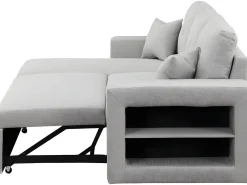 Sofá cama esquinero/reversible "Axel" - 3 plazas - Gris claro