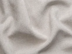 Sofá cama exprés de 3 plazas en tela texturizada beige 160 cm colchón 13 cm DAVISO