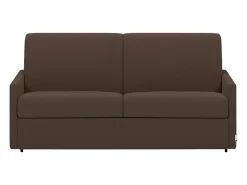 Sofá cama exprés de 4 plazas de tela color gris CALIFE