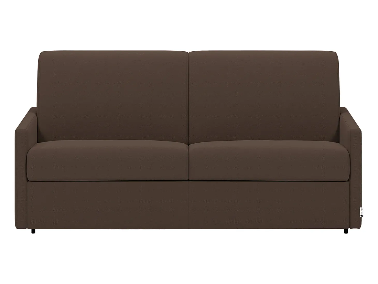 Sofá cama exprés de 4 plazas de tela color gris CALIFE