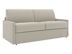 Sofá cama italiano 2p 22 cm tela - Color Gris CALIFE