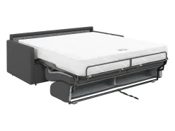 Sofá cama italiano 3p 22 cm tela - Color Gris CALIFE