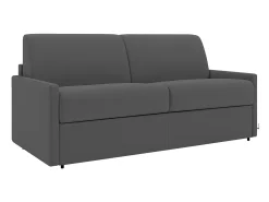 Sofá cama italiano 3p 22 cm tela - Color Gris CALIFE