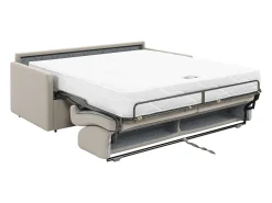 Sofá cama italiano 3p 22 cm tela - Color Gris CALIFE