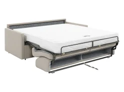Sofá cama italiano 4p 18 cm tela - Color Gris CALIFE