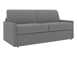 Sofá cama italiano 3p 22 cm tela - Color Gris CALIFE