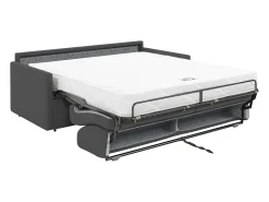 Sofá cama italiano 3p 18 cm tela - Color Gris CALIFE