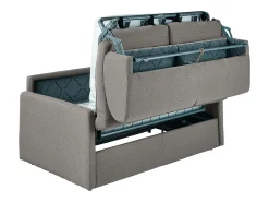 Sofá cama italiano 3p 18 cm tela - Color Gris CALIFE