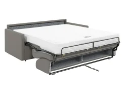 Sofá cama italiano 3p 18 cm tela - Color Gris CALIFE