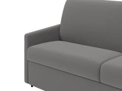 Sofá cama italiano 3p 18 cm tela - Color Gris CALIFE