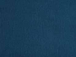 Sofá cama rinconera derecha de terciopelo azul NIACATO