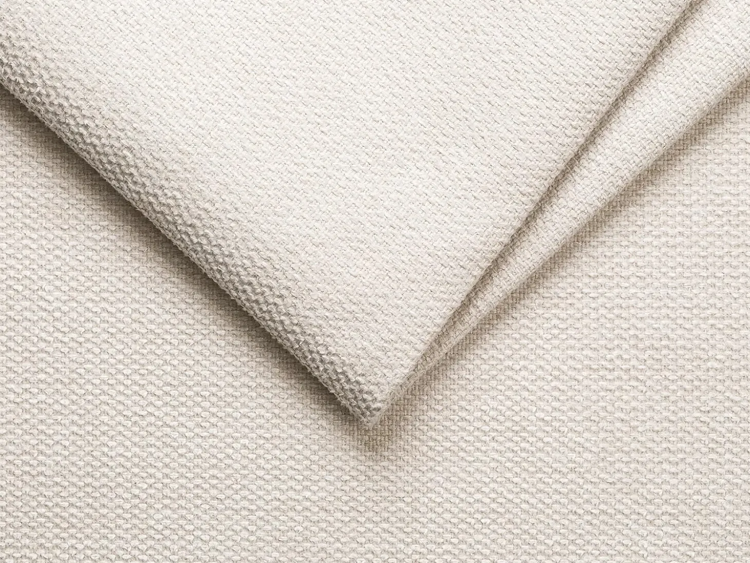 Sofá cama rinconera tipo italiano de tela beige Cama de 160 cm lamas de 22 cm CALIFE