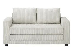 Sofá convertible de 2 plazas MIRTO en pana beige