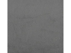 Sofá de 2 plazas con cojines tela microfibra gris oscuro 120 cm