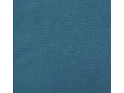 Sofá de 3 plazas con cojines terciopelo azul 180 cm