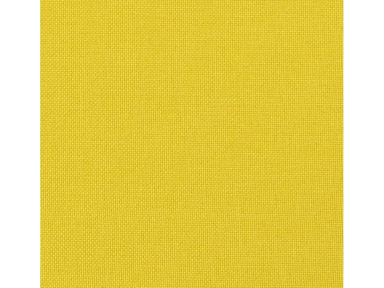 Sofá de 3 plazas con cojines tela amarillo claro 180 cm