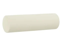 Sofá de 3 plazas con cojines terciopelo color crema 180 cm
