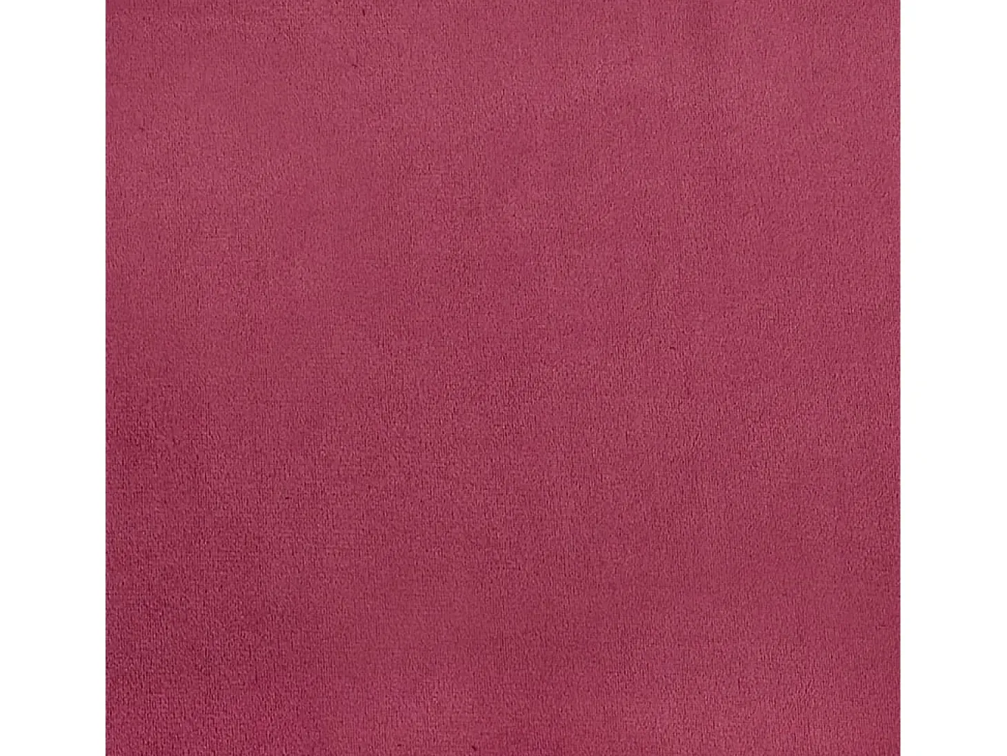 Sofá de 3 plazas con taburete de terciopelo rojo tinto 180 cm