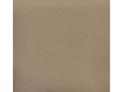 Sofá de 2 plazas de cuero sintético color capuchino 140 cm