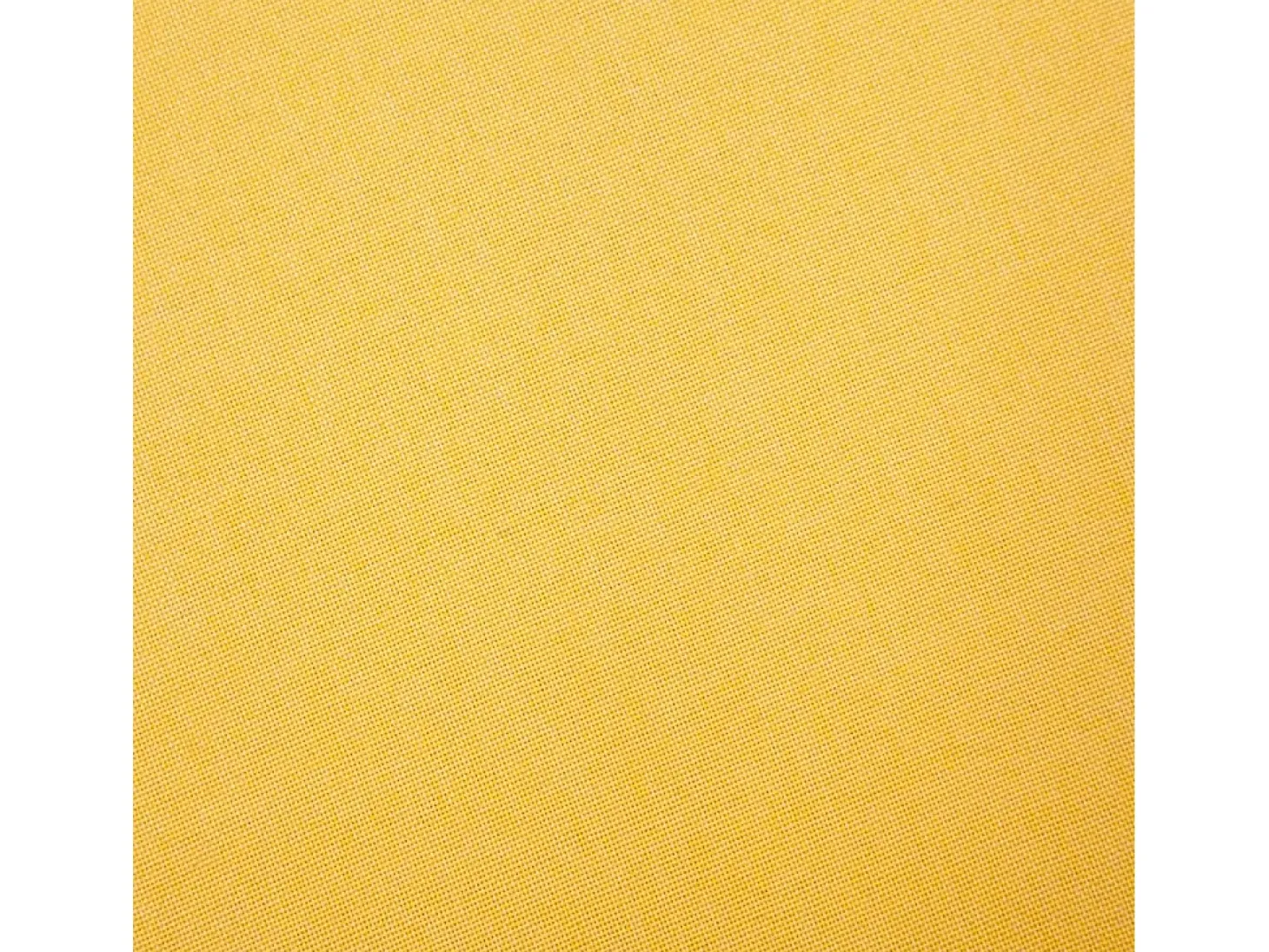 Sofá de 2 plazas de tela amarillo