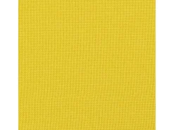 Sofá de 2 plazas de tela amarillo claro 120 cm