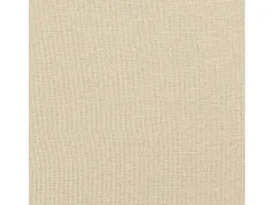 Sofá de 2 plazas de tela color crema 140 cm