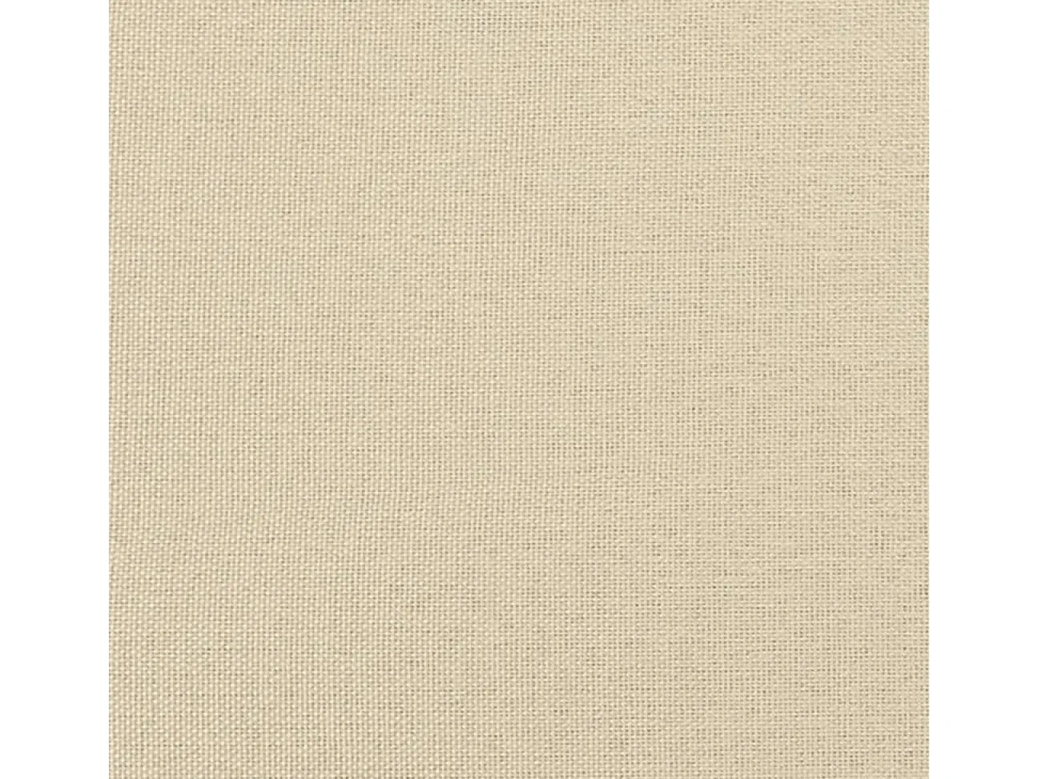 Sofá de 3 plazas de tela crema 180 cm