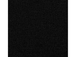 Sofá de 3 plazas de tela negro 180 cm