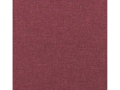 Sofá de 2 plazas de tela rojo tinto 120 cm