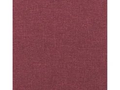 Sofá de 3 plazas de tela rojo tinto 180 cm