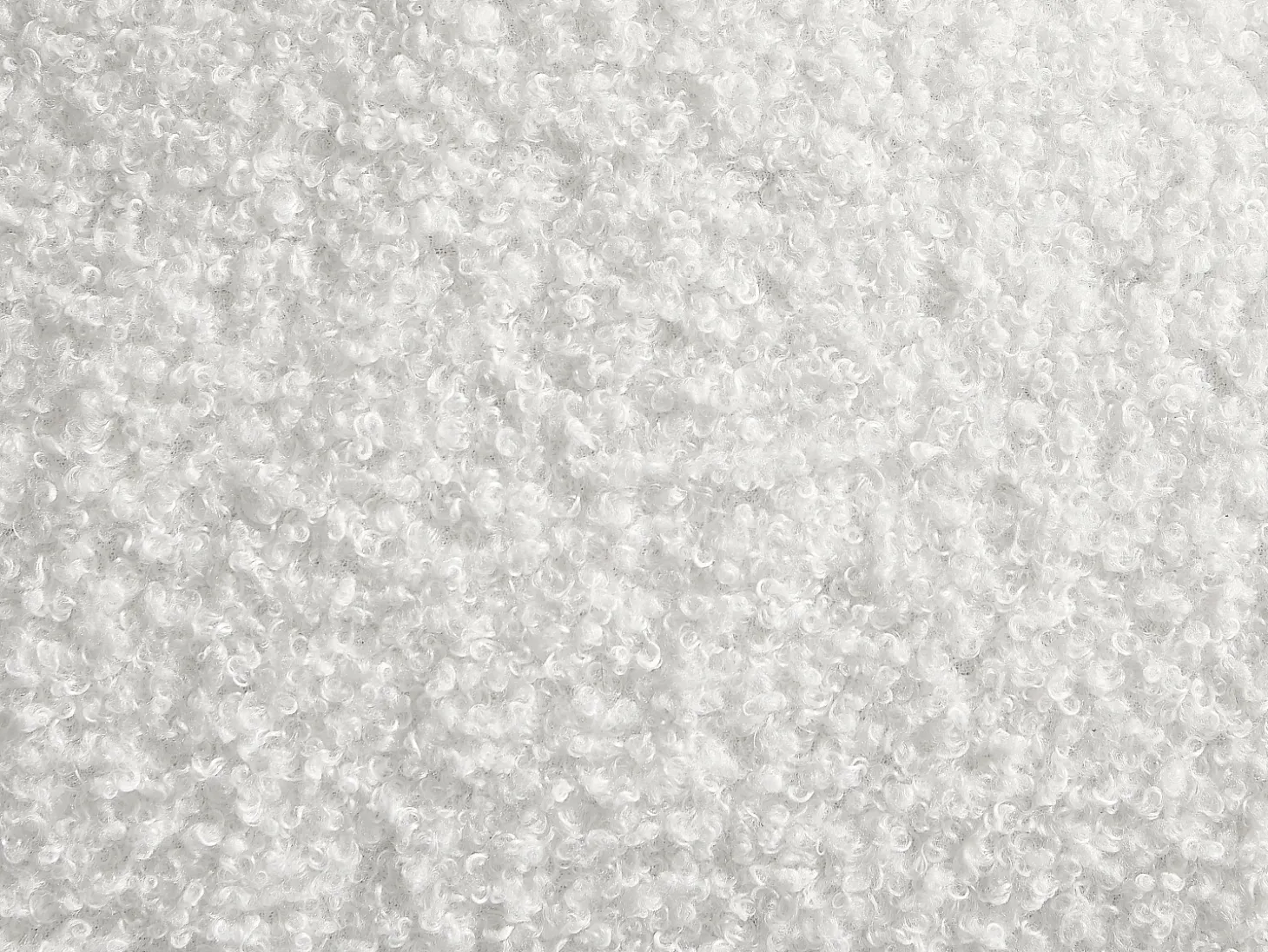 Sofá de 3 plazas en tela bouclé blanco estilo diseño SOPELANA