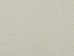 Sofá de 3 plazas en tela bouclé color blanco marfil OVOTAS