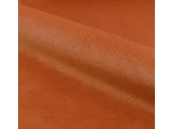 Sofá de 2 plazas en terciopelo naranja cúrcuma - Mona