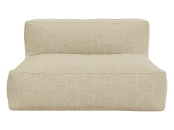 Sofá de jardín de 2 plazas de tela - Beige - NOUMARA de MYLIA