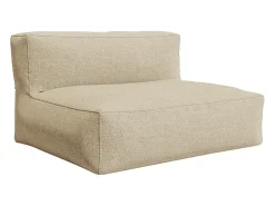 Sofá de jardín de 2 plazas de tela - Beige - NOUMARA de MYLIA