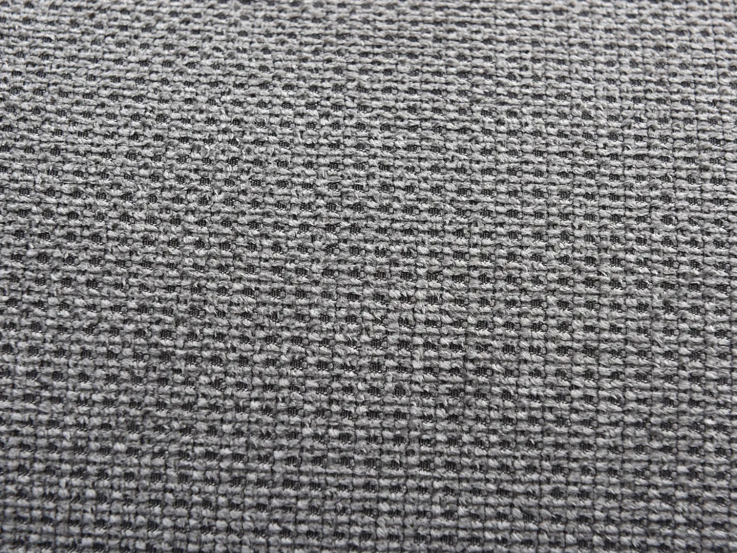 Sofá rinconera izquierda relax eléctrico en tela texturizada gris CELTIMO