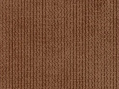 Sofá rinconera derecha de pana terracota POGNI de Maison Céphy