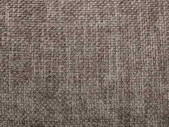 Sofá rinconera derecha en tela texturizada color topo LOPONZA
