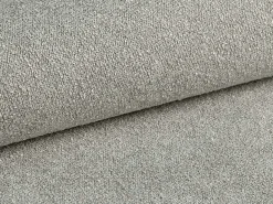 Sofá rinconera izquierda de tela gris claro 4 plazas FRIDORA