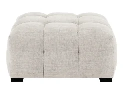 Sofá rinconera izquierda y chaise longe de tela beige DILOME de Pascal Morabito