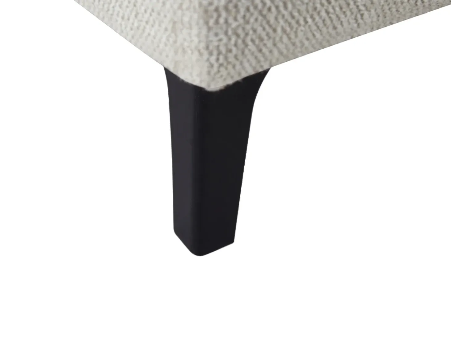Sofá rinconera reversible en tela texturizada beige JAMOLO
