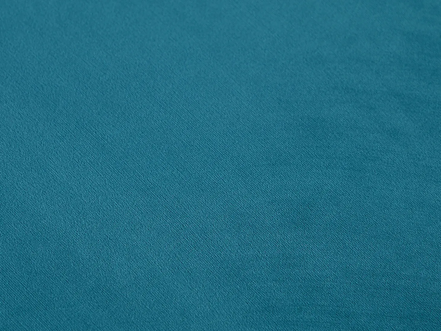 Sofá rinconera reversible de terciopelo capitoné verde azulado TURNER
