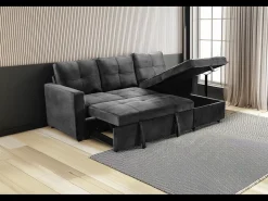 Sofa Cama Chaise Longue Pau 215cm Beige