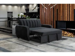 Sofa Cama de Matrimonio Berlin 155cm Negro
